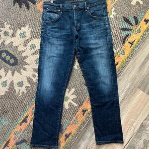 Citizens of Humanity Dark Blue Button Fly Jeans